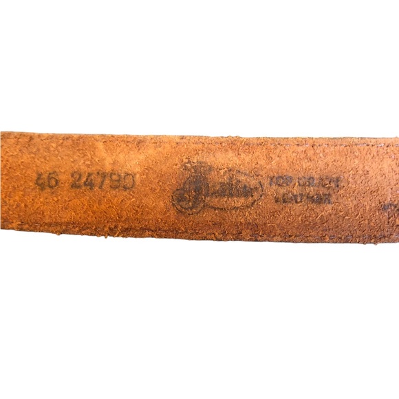 Justin’s Belt Light Colored Leather size 46 - Picture 8 of 9